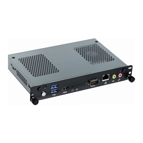 DFI OPS150-CS Installation Manual
