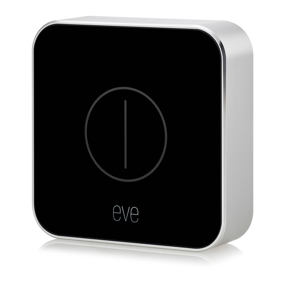Elgato eve button Get Started