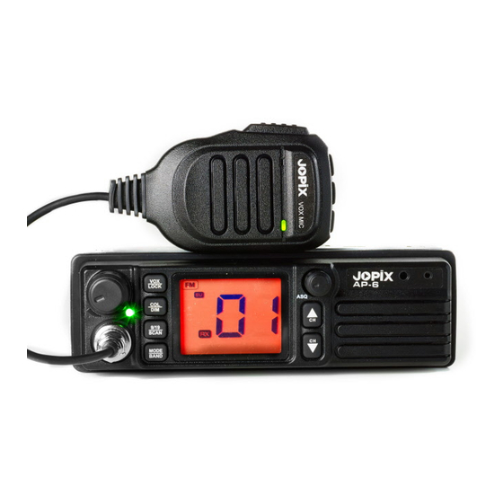 JOPIX AP-6 Instruction Manual