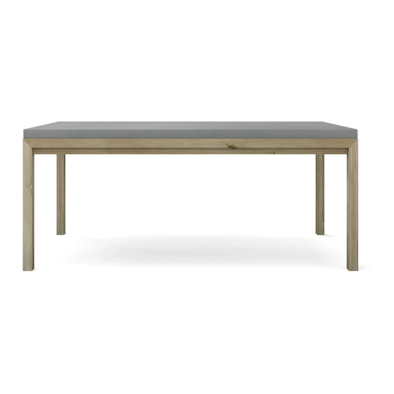 BROSA Mistral Dining Table Assembly Manual