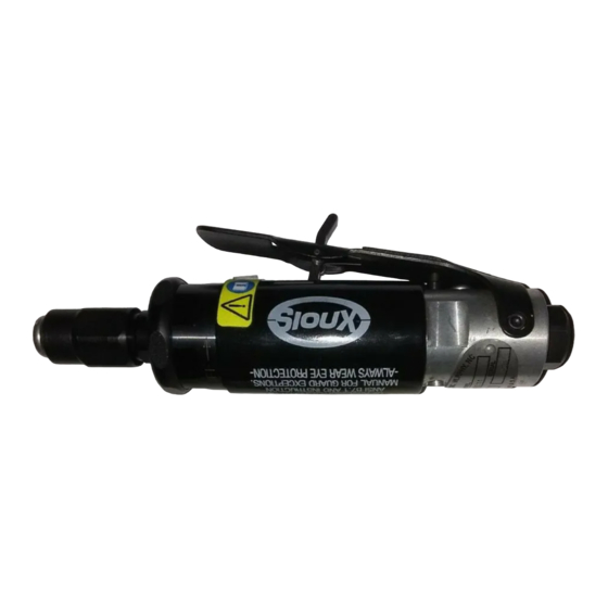 Sioux Tools 1DS111 Instructions-Parts List Manual