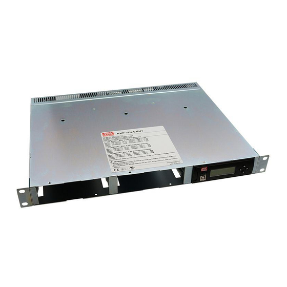 Mean Well RKP-1U-CMU1 Instruction Manual