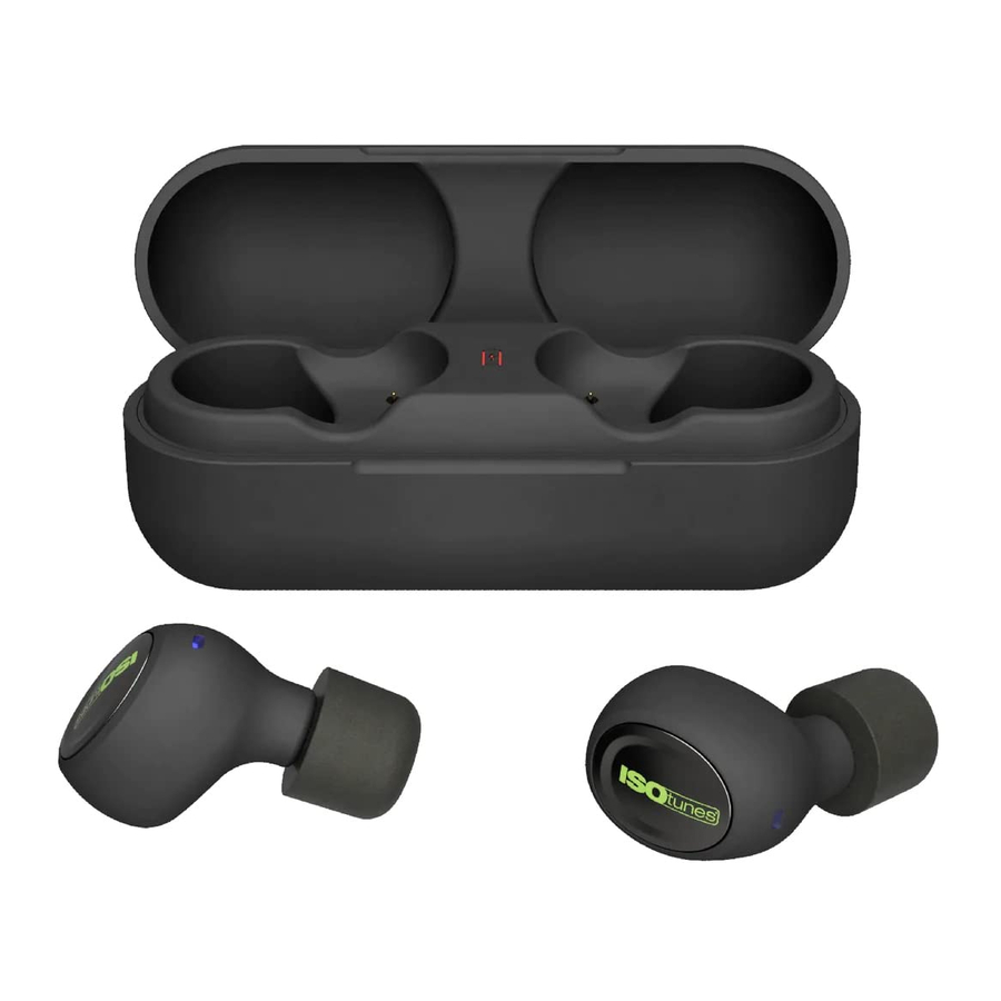 ISOtunes Free 1.0 - TWS Bluetooth Headset Manual