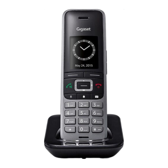 Gigaset S650 HE PRO Manual