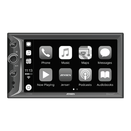 Jensen VX5228 Owner's Manual