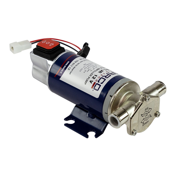 Marco UP1-JR 12V Instructions For Use Manual