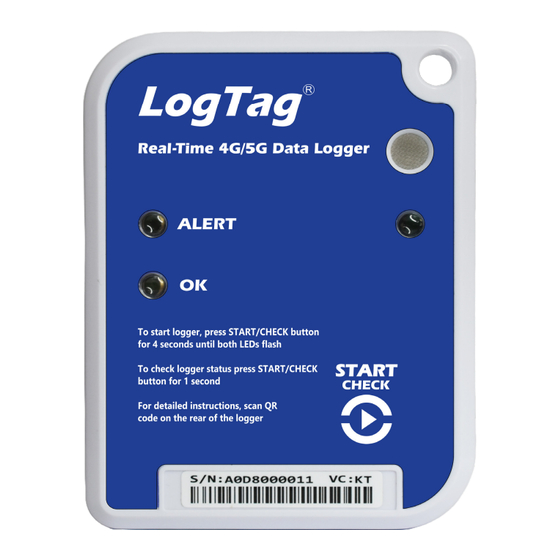 LogTag LT5GEO Quick Start Manual
