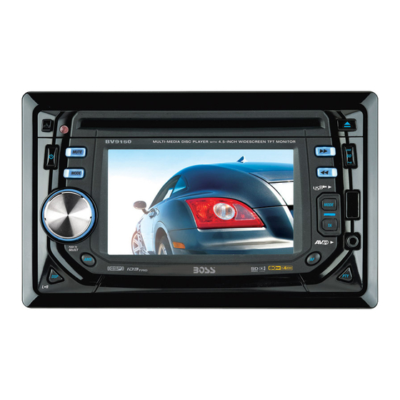 Boss Audio Systems BV9150 User Manual