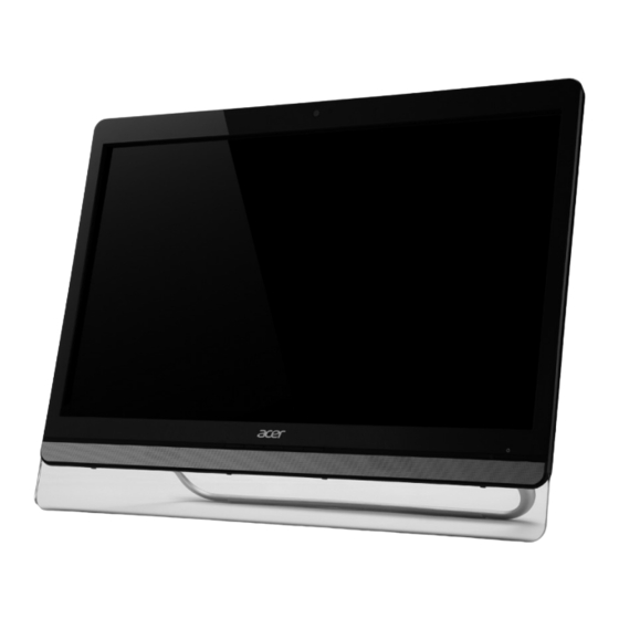 Acer DA222HQL Desktop Monitor Manuals