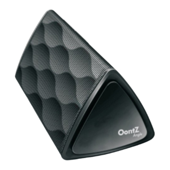 Oontz Angle Manual