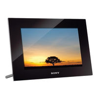 Sony S-Frame DPF-V1000N Operating Instructions Manual