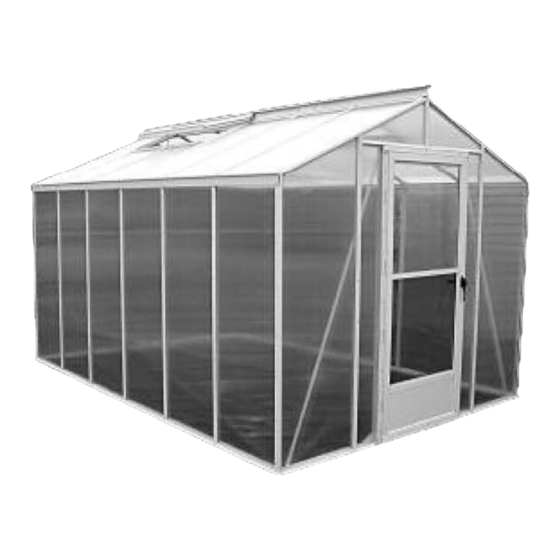ACF Greenhouses Cross Country Series Instructions Manual