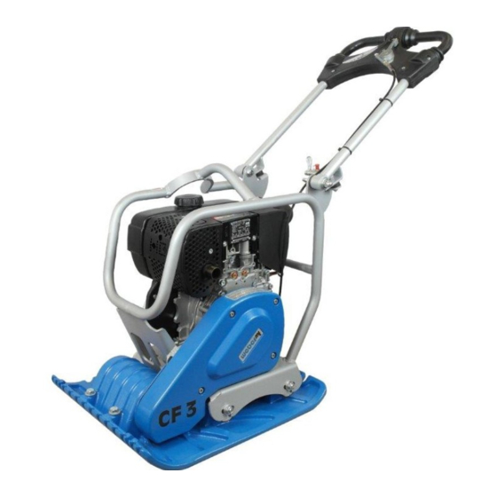 Weber mt CF 3-II H Operating And Maintenance Manual