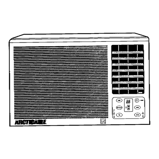 Danby ArcticAire AAC5044DE Use And Care Manual
