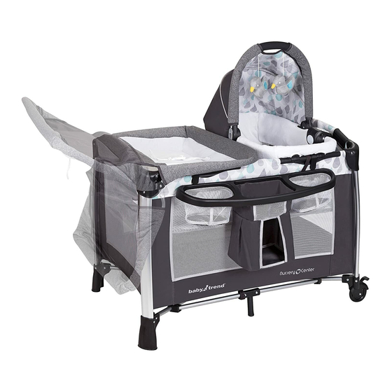 Baby Trend Nurcery Center PY47777 Instruction Manual