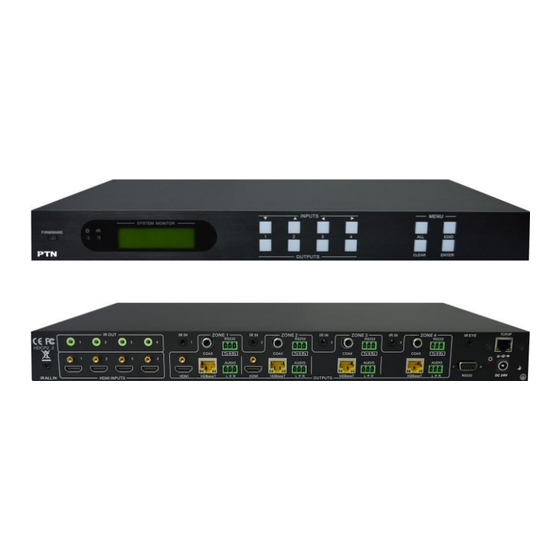 PTN MUH44TPR2-N User Manual