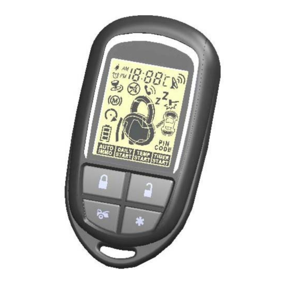 Encore E-7, E-4 - LCD Remote Transceiver Quick Start Manual