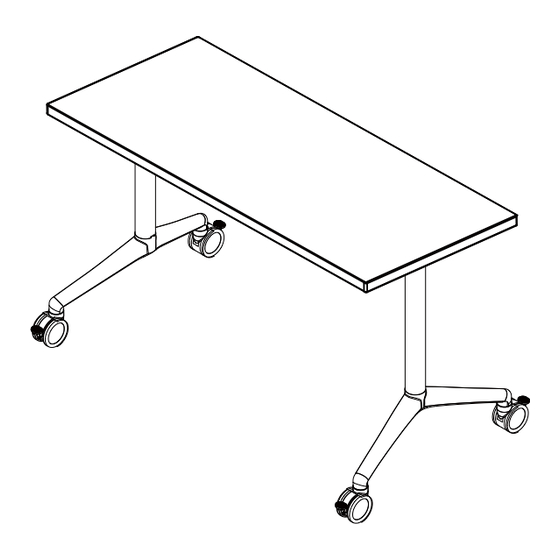Danny's Desks and Chairs Titan Flip Top Table Assembly Instructions