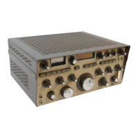 signal one CX-11A Operational Manual