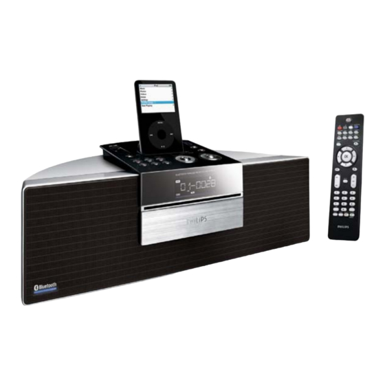 Philips Docking Entertainment System BTM630 User Manual