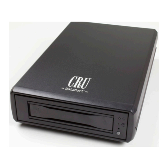 CRU Dataport DX115-DC Installation Manual