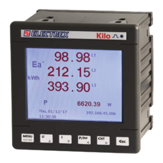 Electrex EXA 96 Installation Manual