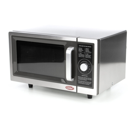 GENERAL COOKING GEW1000D Instruction Manual