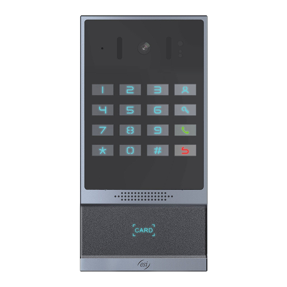 User Manuals: ESI AC64v IP Access Controller
