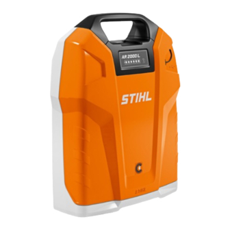 Stihl AR 2000 L Instruction Manual