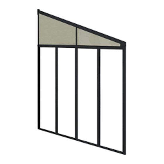Palram Feria SideWall 3 Assembly Instructions Manual