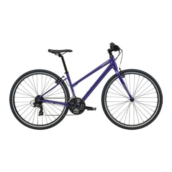 Cannondale Quick Quick Start Manual