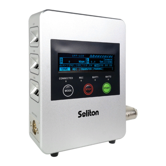 Soliton STC Zao User Manual