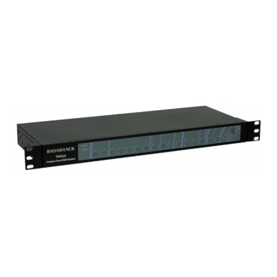 Broadrack Venus Series User Manual