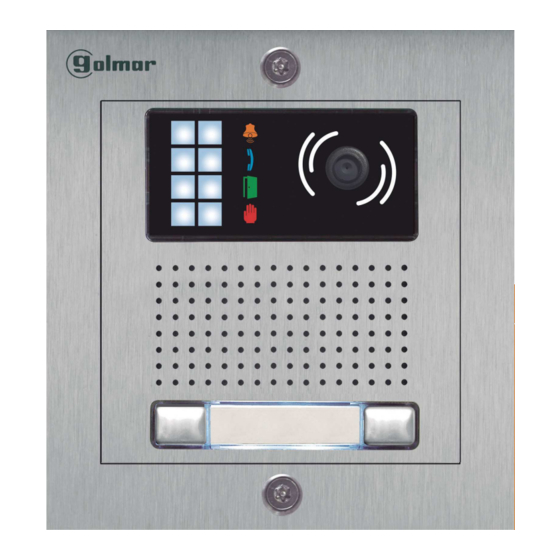 golmar Nexa Inox Modular GB2 Quick Manual