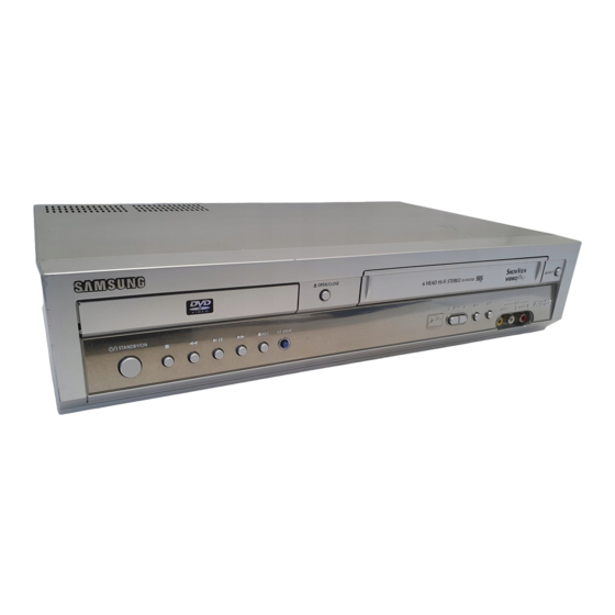 Samsung SV-DVD30 Instruction Manual