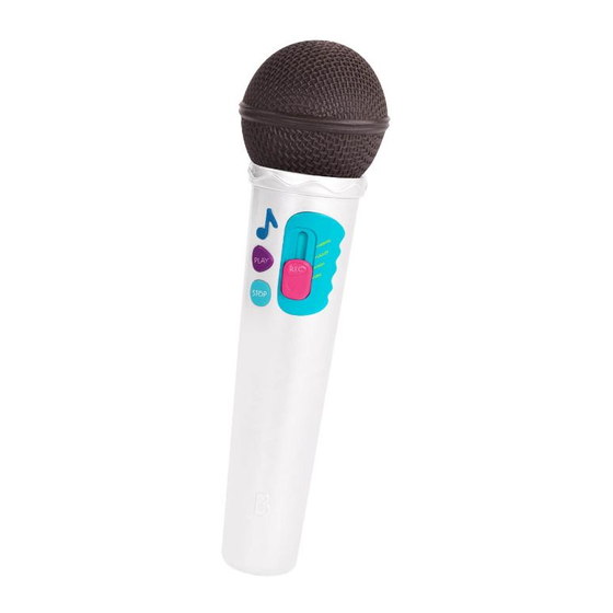 B.toys Mic It Shine Quick Start Manual