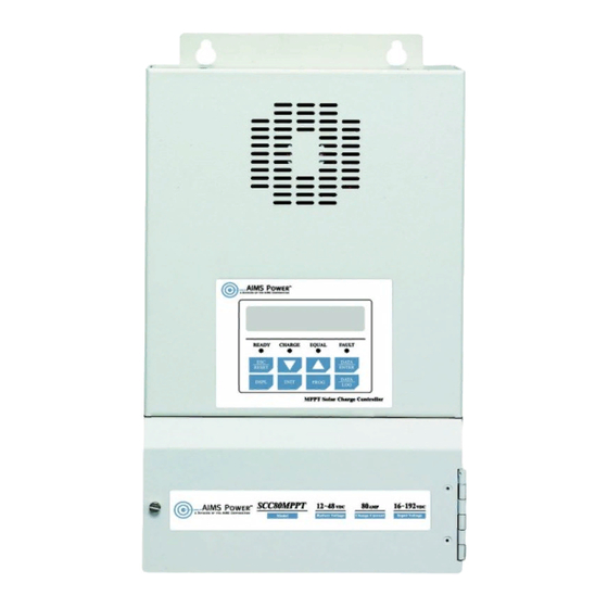 AIMS Power MPPT+ Series Charge Controller Manuals