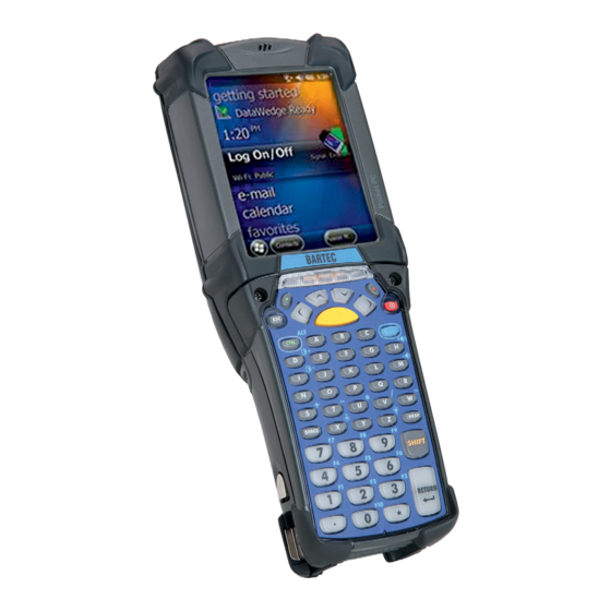 User Manuals: Bartec MC 92NOex-IS Mobile Computer