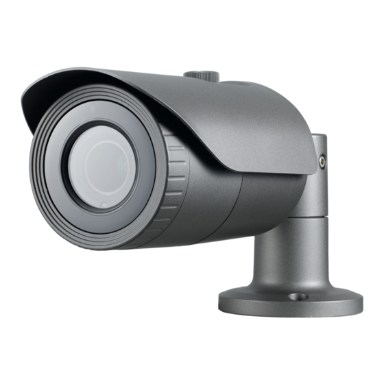 Samsung WISENET SCO-5081R IR Camera Manuals