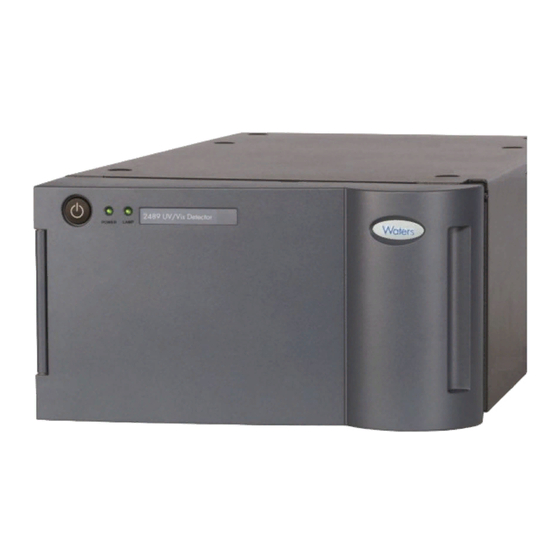 Waters 2489 Overview And Maintenance Manual