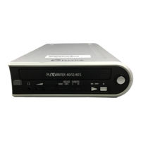 Plextor PX-W4012TS Installation And User Manual