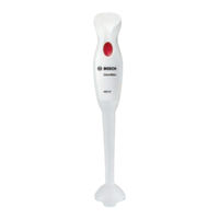 Bosch CleverMixx Fun MSM24 Series Instruction Manual