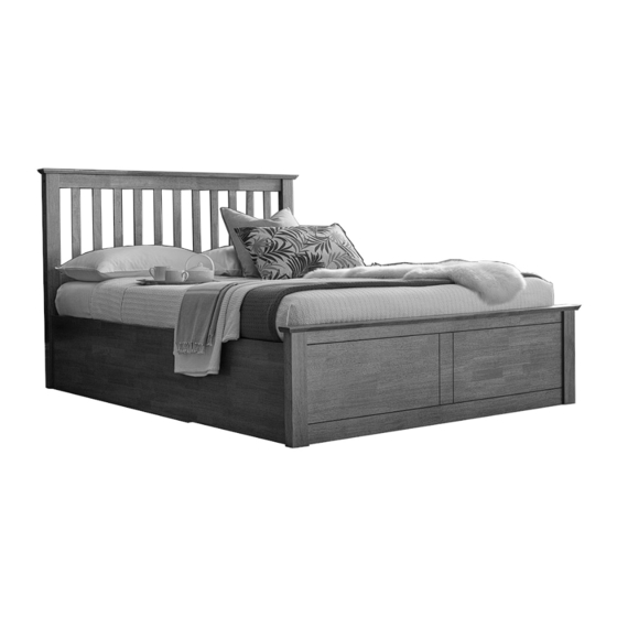 Happy Beds Malmo 4FT Bed Frame Assembly Instructions Manual