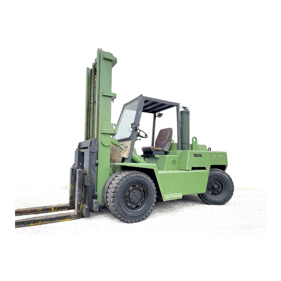 Clark C 500 Series Operator's Instruction Manual