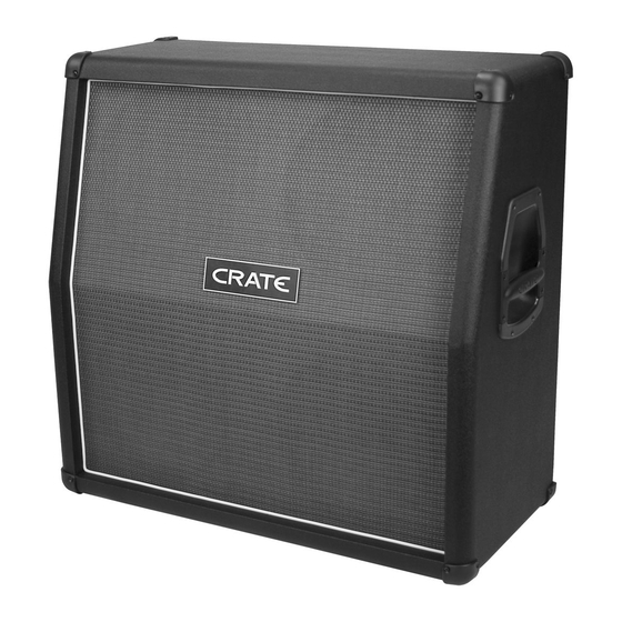 Crate FlexWave 412A Owner's Manual