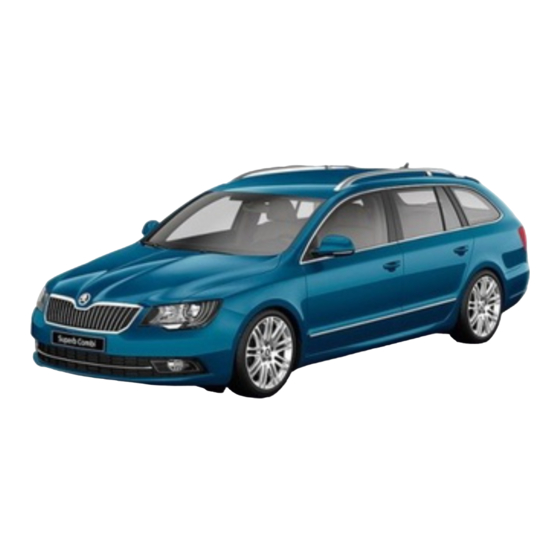 Skoda Superb 2010 Supplement To The Owner's Manual