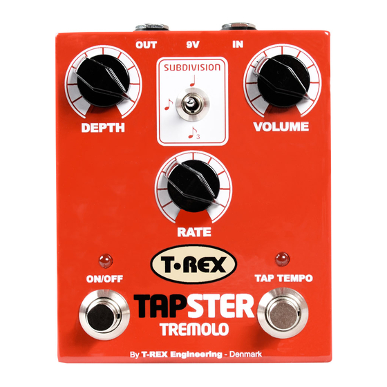 T-Rex TAPSTER User Manual
