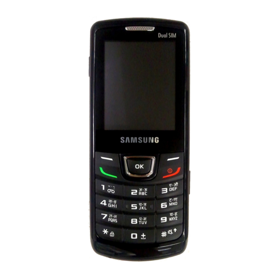 Samsung GT-E1252 User Manual