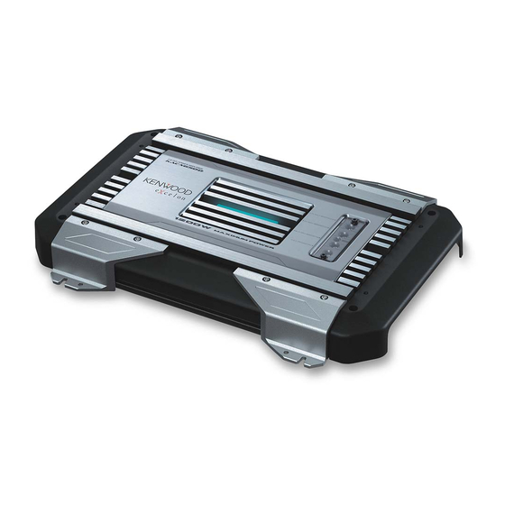 Kenwood KAC-PS650D Service Manual