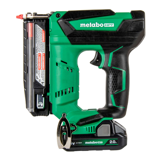 Metabo HPT NP 18DSAL Instruction And Safety Manual